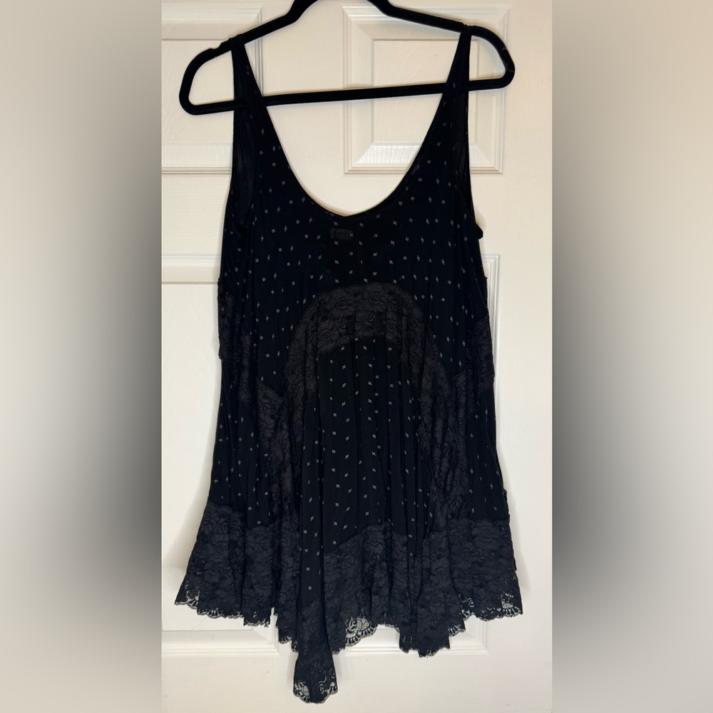 Bohemian Lace Tunic Dress